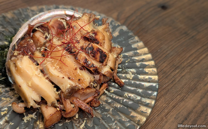 MODU High Review: Hanok-Inspired Korean Restaurant In CBD Serving Premium Samgyaetang 6 A Side Highlight: Butter Grilled Abalone