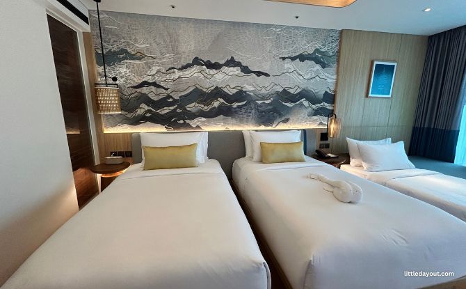 Mövenpick Resort & Spa Bintan Lagoon: Family Getaway Guide At Bintan’s New Kid On The Block 2 Ocean view room beds
