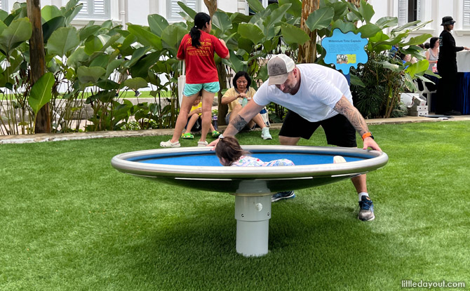 National Museum Of Singapore's Whale Playground: A Whale Of A Time Together At An Intergenerational Playground 8 artificial turf