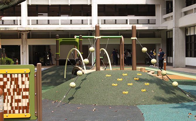 Outdoor Children's Playground at the Khoo Teck Puat – National University Children’s Medical Institute 