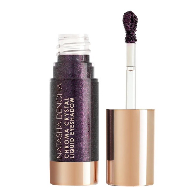 Natasha Denona Chrome Crystal Liquid Eyeshadow in Nightfall