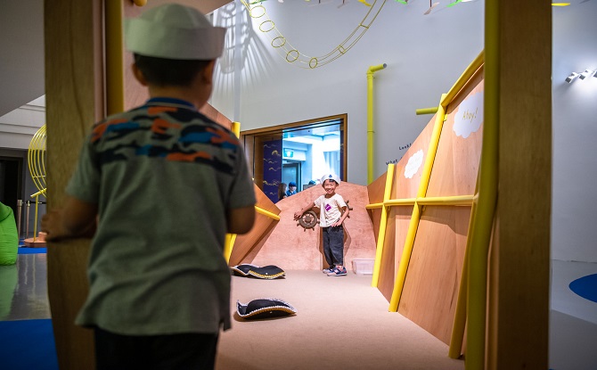 National Gallery Singapore's Children's Biennale Dayung Sampan