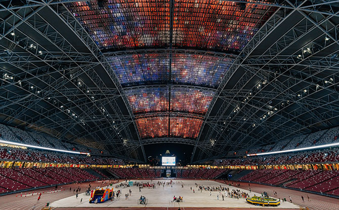 National Stadium Experience: Play, Unwind & Have Fun 7 Light and Sound Display