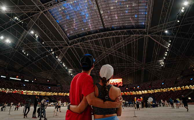 National Stadium Experience: Play, Unwind & Have Fun 8 Valentine's Themed Workout and Craft for Couples
