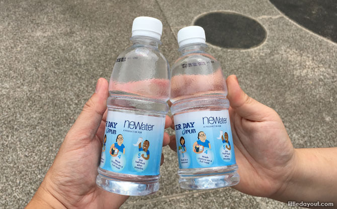 NEWater bottles