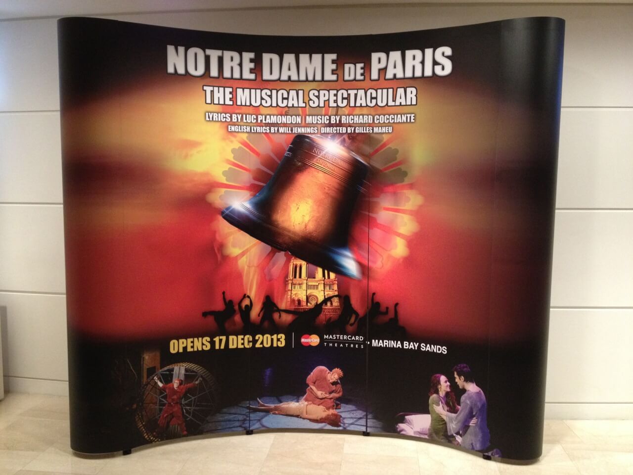 Trivial jump in Brawl Review of Notre Dame de Paris in Singapore - Little Day Out