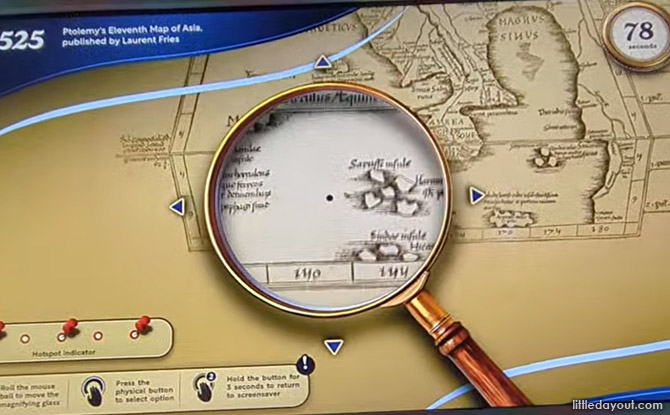 Interactive Stations at Once Upon a Tide