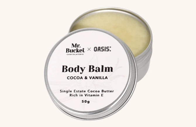 Oasis x Mr Bucket Body Balm