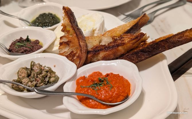 Welcome Back, Osteria Mozza 1 Starters at Mozza