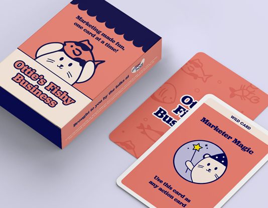 Ottie's Fishy Business: Marketing-themed Card Game For Kids