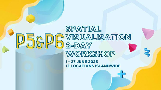 Oodles' Learning June Holiday Math Workshop: P5 & P6 Spatial Visualisation