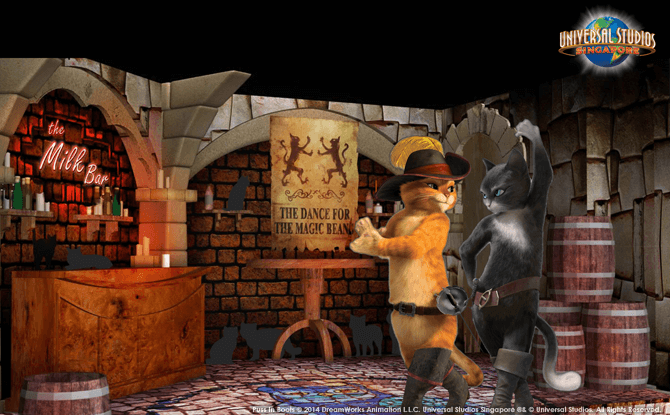 New Puss in Boots Attractions to Open at Universal Studios Singapore PIB