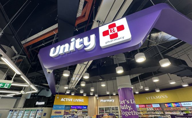 Parc Point Tengah: Food, Shops & More At The Neighbourhood Centre 7 Unity pharmacy