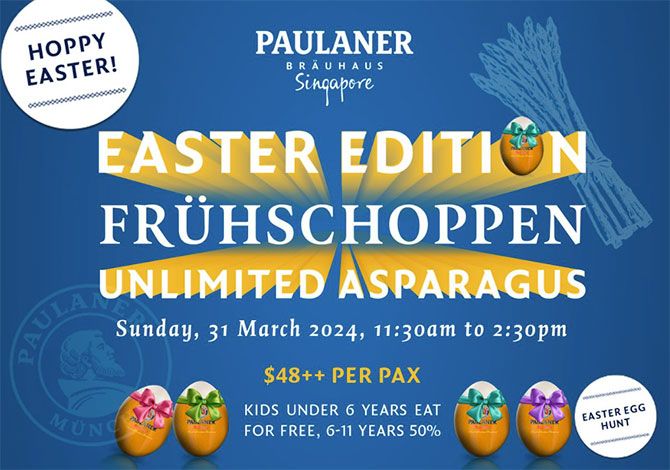 Easter Sunday Frühschoppen at Paulaner Brauhaus Singapore