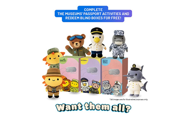 exclusive blind box plushies featuring the adorable Defence Collective Festival characters