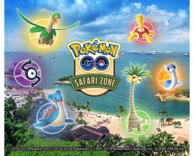 Pokemon Go Safari Zone Singapore Makes Its Way To Sentosa From 18 To 22 April 19 Little Day Out