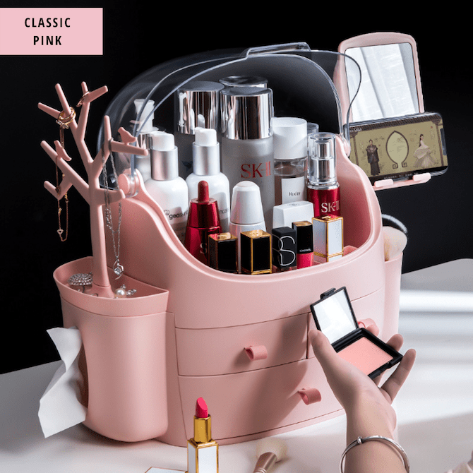 Portable Hand Carry Waterproof Makeup Organizer