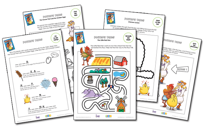 Poultry Tales Activity Sheets