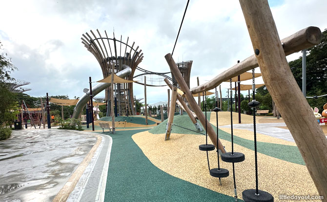 Wooden obstacles