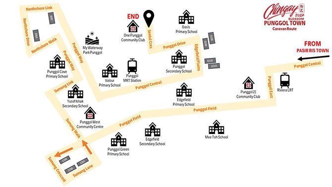 Punggol Town Caravan Route