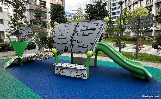 Low playground at Punggol Waterway Sunrise I