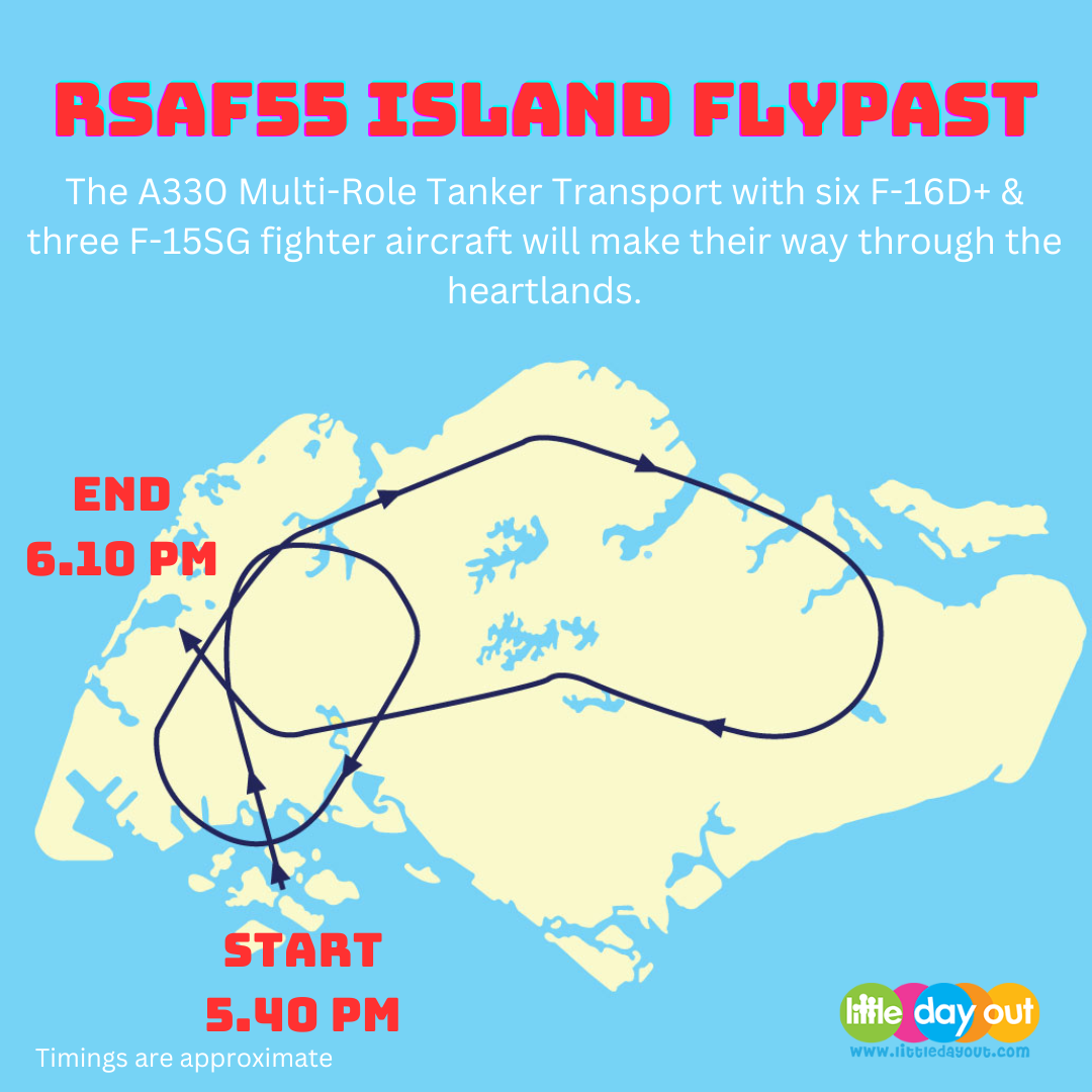 RSAF National Day Flypast