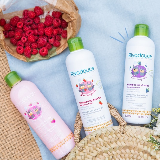 Rivadouce Bebe shampoo shower gel