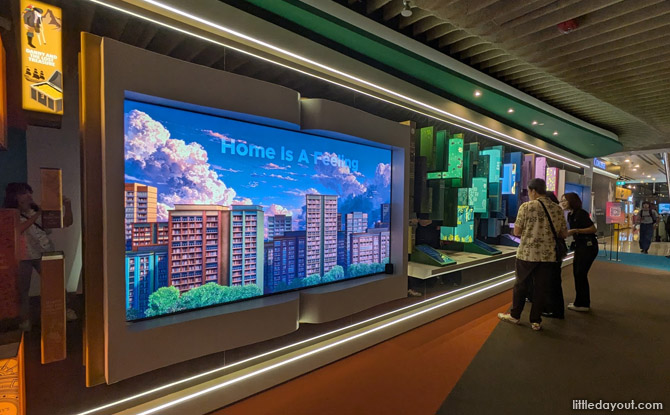 Singapore SG60 Heart&Soul Experience At Orchard Library 10 Depart and Collect a Personal Memento at "Home is a Feeling"