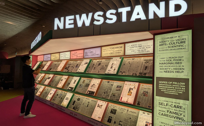 Singapore SG60 Heart&Soul Experience At Orchard Library 9 A Newstand? Like Thambi Magazine Store