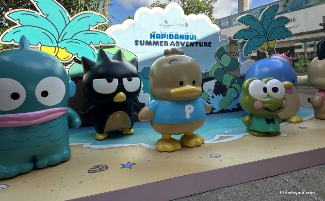 Sanrio Hapidanbui Summer At Adventure Cove Waterpark 2 boy band unit created by Sanrio
