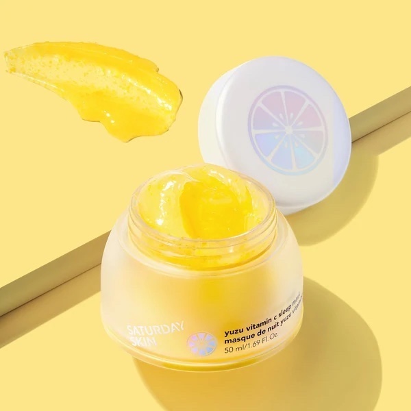 Saturday Skin Yuzu Vitamin C Sleep Mask