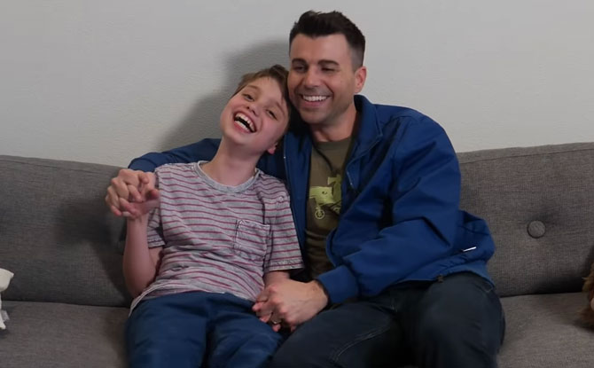 Mark Rober and Son