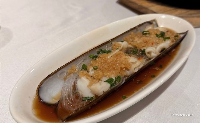 Seafood Paradise Review: New Outlet At Scotts Square 3 bamboo clams