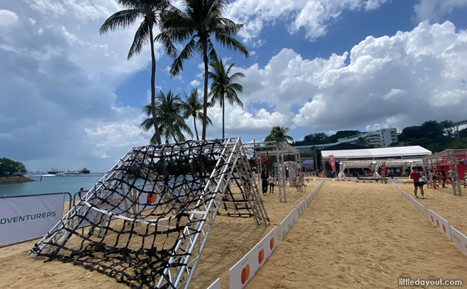 Sentosa Beach Fest Turns Siloso Into a Giant Family Playground 3 Obstacle Action: Watch, Try, Repeat