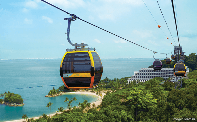 Sentosa Gets New Cable Car Line and Attraction SentosaLine-670