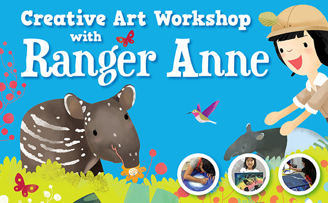 Creative Art Workshop with Ranger Anne: Art Inspired by Fun Animal Stories Creative Art Workshop with Ranger Anne