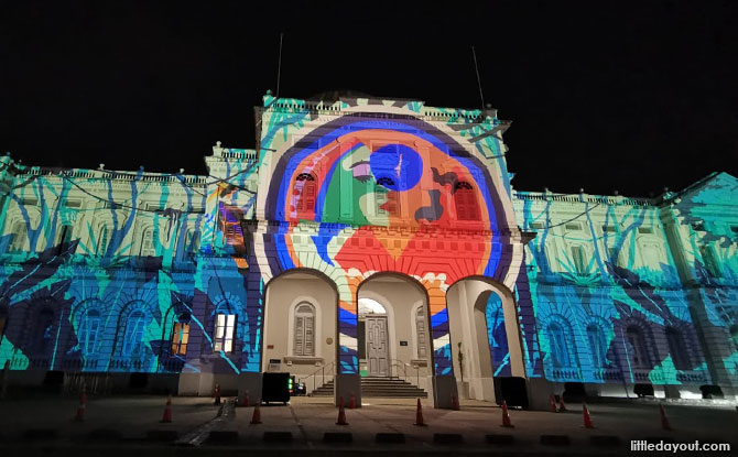 Singapore Night Festival Projection Mappings