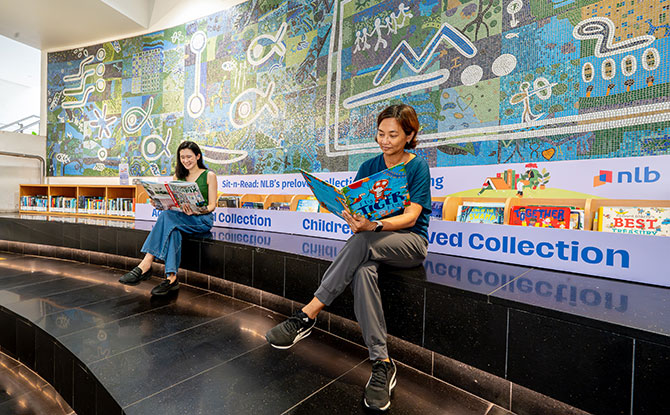 Sci-Fi Pop-Up Library At Parkway Parade: Close To 4,000 Titles For Readers Of All Ages 4 More Sit-n-Read Nodes