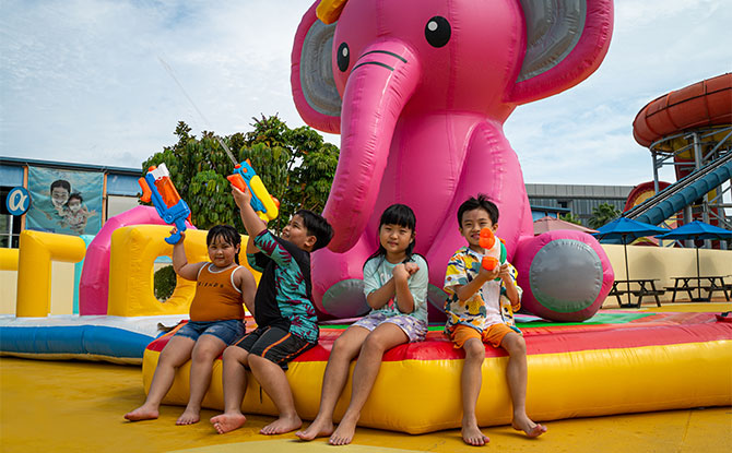 Songkran Kids Festival at Wild Wild Wet, 1 to 30 April 2024