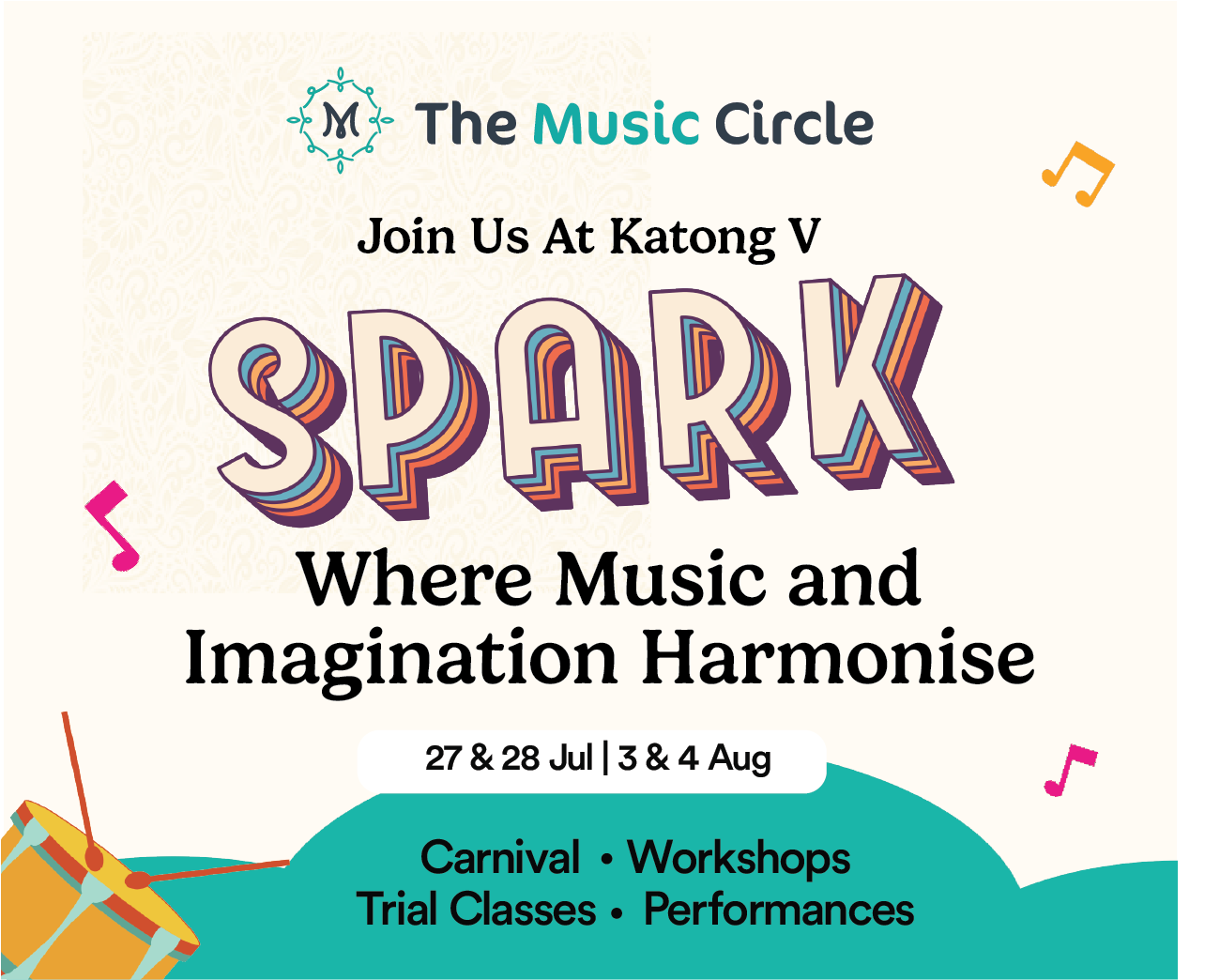 The Music Circle Spark Musical Weekends