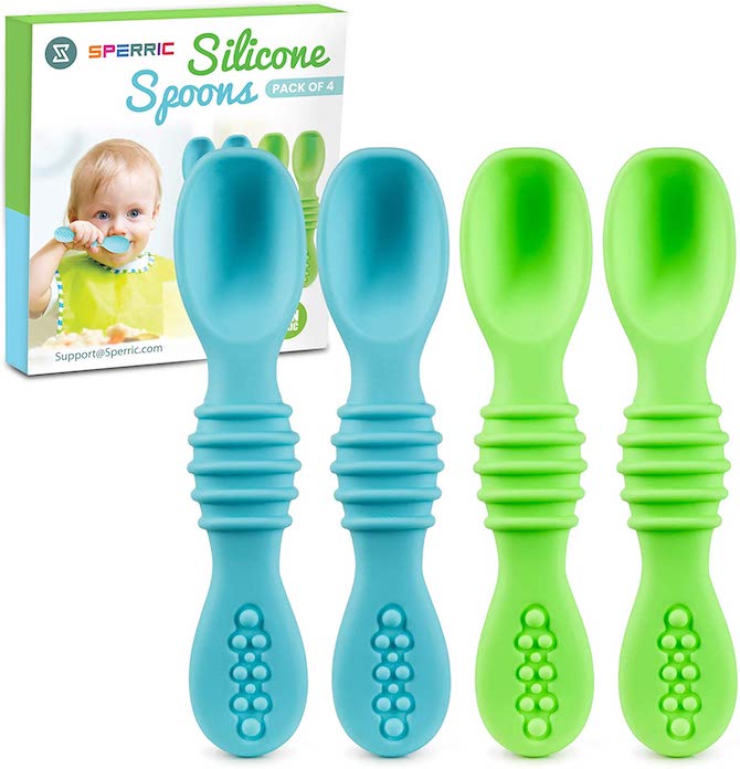 Sperric Silicone Baby Spoons