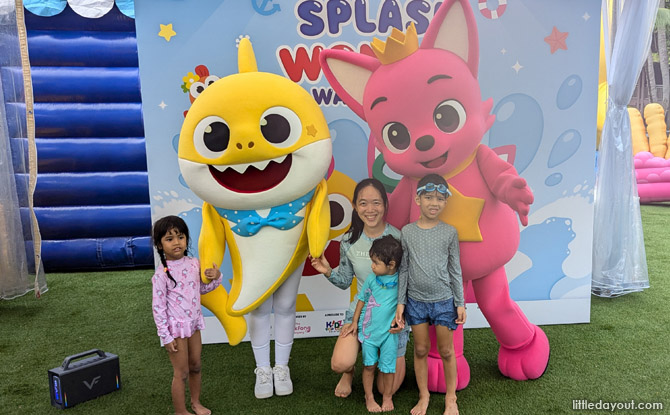 Pinkfong & Baby Shark Splash Wonder Water Park @ Sentosa - Water Play Meets Bouncy Castle Fun 8 Meet-and-greets and Activities galore