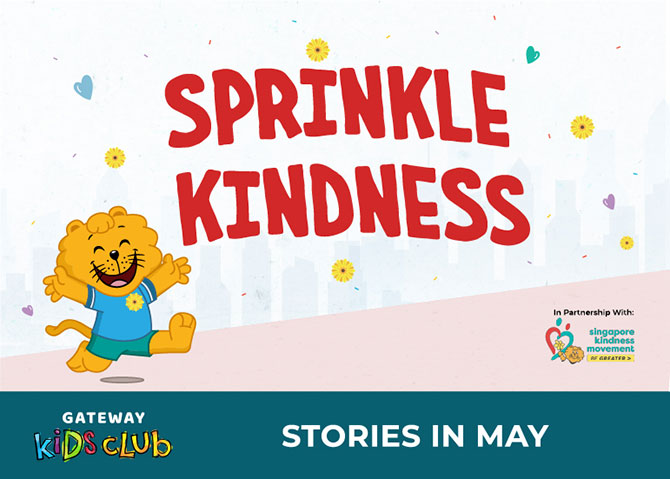 Meet Singa the Lion at Gateway Kids Club