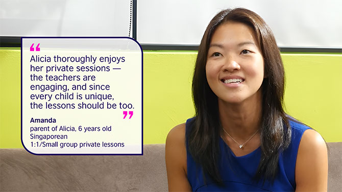 Mother's Day Special: Get 10% off 1:1 Private Lessons For Kids & Teens At British Council 1 The British Council's Student Testimonial