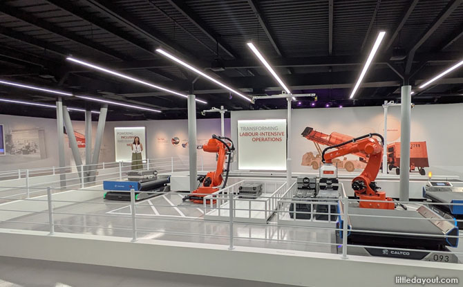 Free Exhibition On Changi Airport's Largest Terminal: T5 In The Making 6 Zone 4: Cool Tech Warm Touch