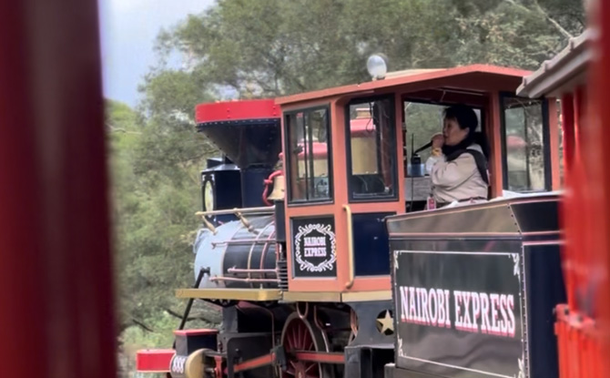 the Nairobi Express tram