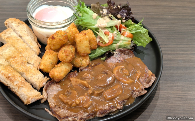 Beef Steak Brunch Set ($22.90)