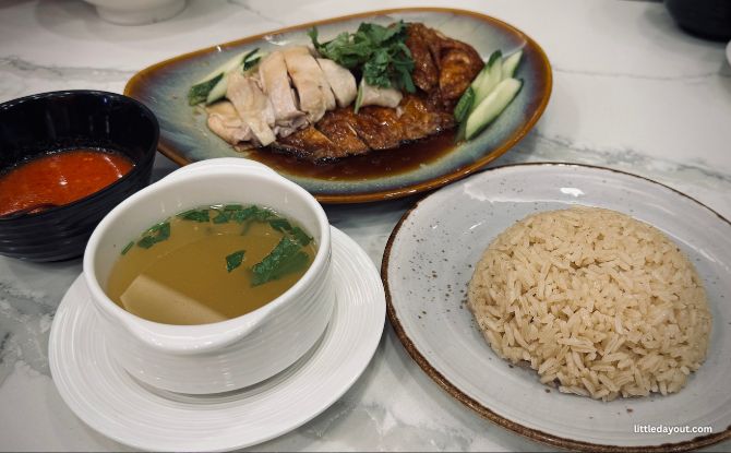 The Hainan Story Chapter Two At Jewel Changi: More Than Chicken Rice 5 Hainanese Steam Chicken Mix Roast Chicken ($20 for half)