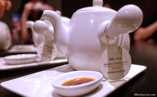 Double-boiled soups at The Soup Expert