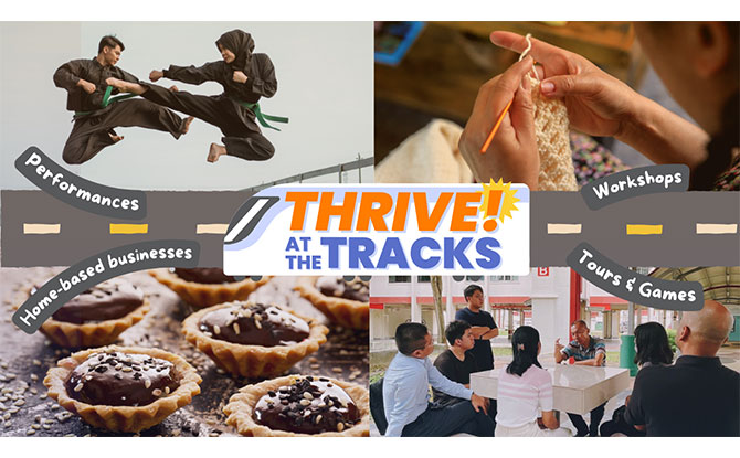 Thrive! At The Tracks, A Community Festival In AMK, Takes Place On 15 July Thrive! At The Tracks, A Community Festival In AMK, Takes Place On 15 July